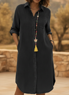 Helena | Relaxed Fit Denim Shirtdress For Every Day