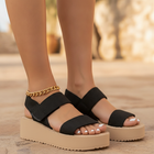 Nadia | Platform Strap Sandals for Summer Days and Casual Wear