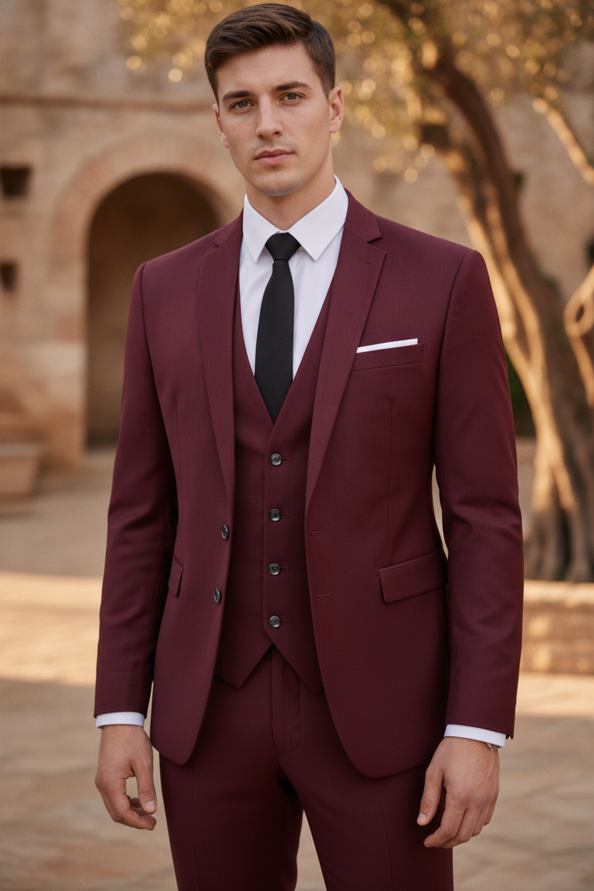 Atticus | Men 3-Piece Slim Fit Wedding Guest Suit
