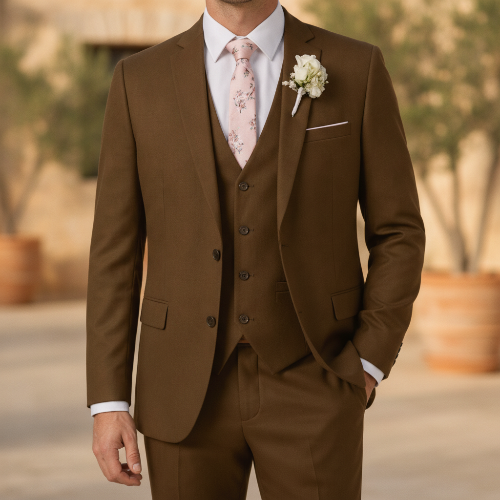 Percival | 3-Piece Slim Fit Wedding Guest Suit