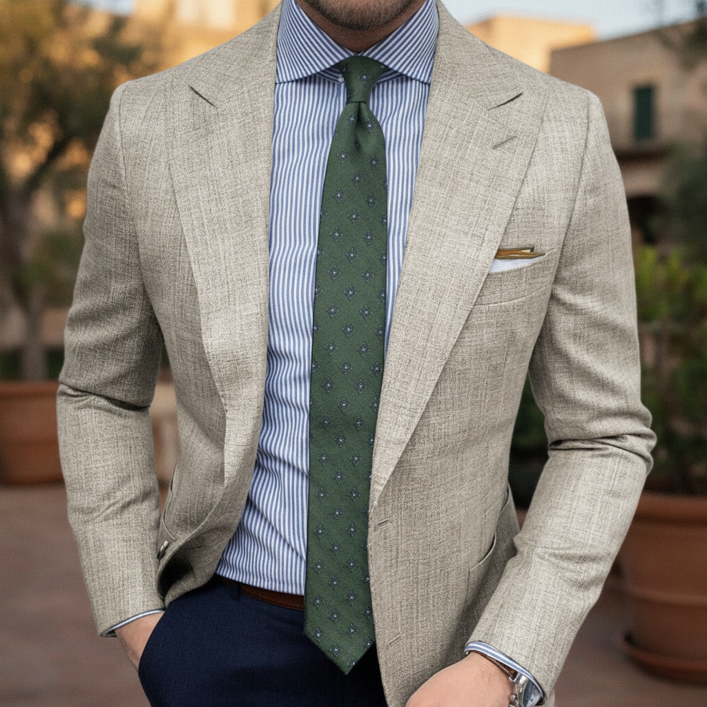 Orson | Men's Spring Textured Tailored Blazer Jacket
