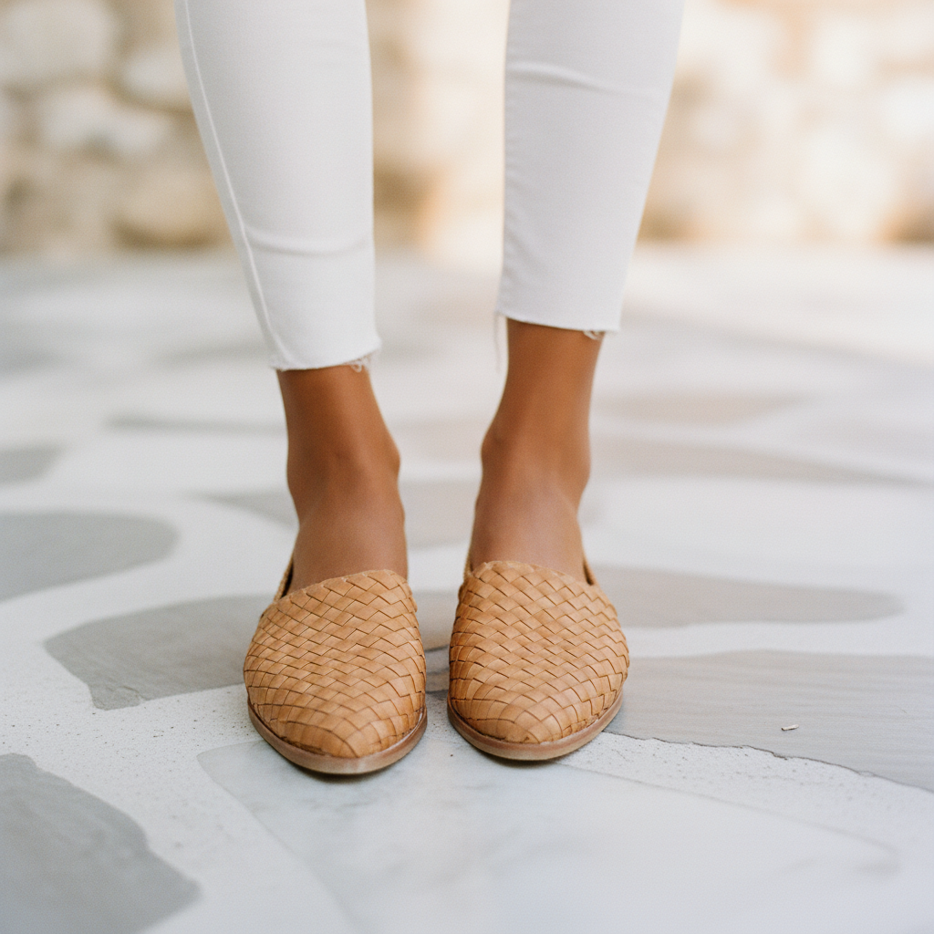 Iliana | Classic Orthopaedic Flat Shoes Sandal