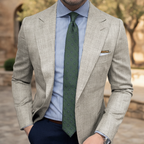 Ulysses | Men Textured Tailored Blazer Spring Smart Casual