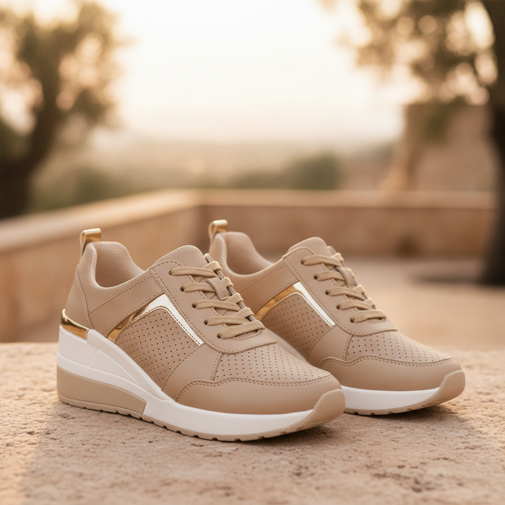 Josephine | Supportive Fit Everyday Comfort Wedge Trainers