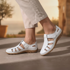 Georgiana | Adjustable Strap Closed Toe Sandal