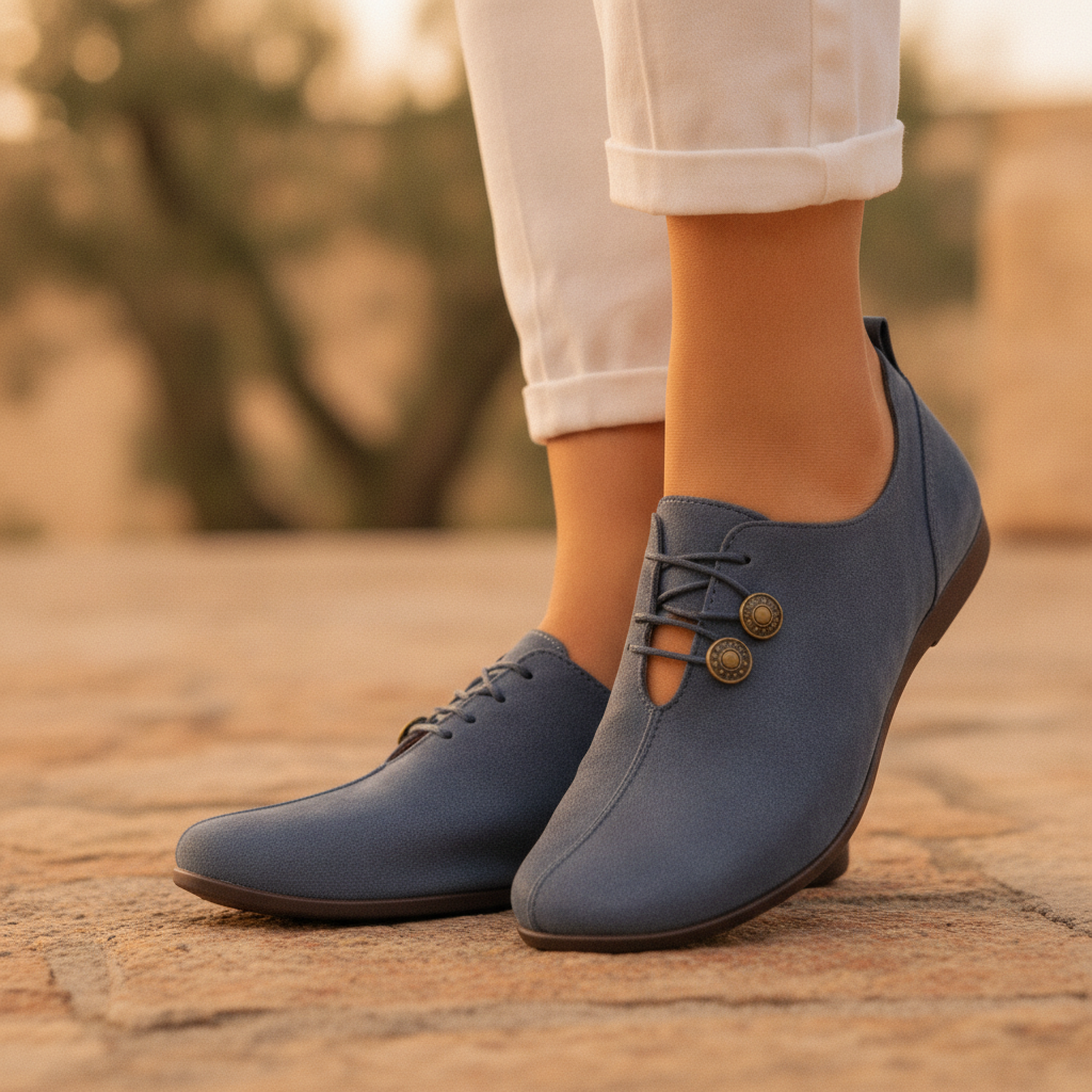 Albane | Women's Soft Cushioned Leather Ankle Boots For Everyday