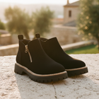 Seraphina | Supportive Ankle Boots with Arch Support & Side Zip