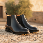 Dashiell | Men's Classic Chelsea Boots Black Brown All Season