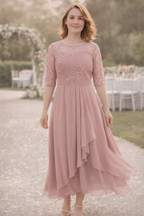 Noemie | Babydoll Pleated Garden Party Occasion Dress