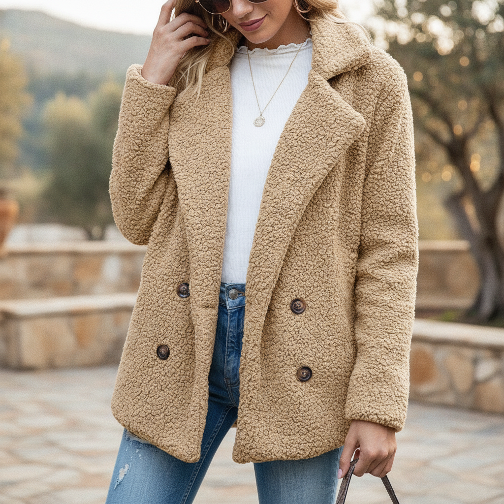 Xanthe | Oversized Faux Fur Jacket For Women Winter Luxury