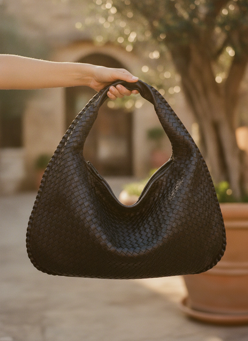 Sidonie | Oversized Handwoven Tote Bag For Work & Weekend