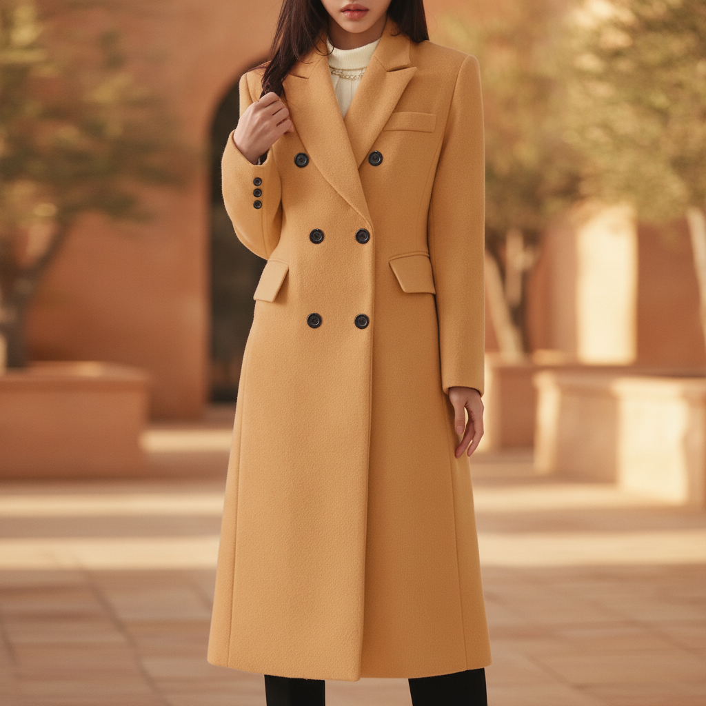 Capucine | Womens Classic Wool Coats 2022 Winter Overcoat