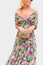 Josephine | Women Lace Drape Dress Wedding Guest Occasion