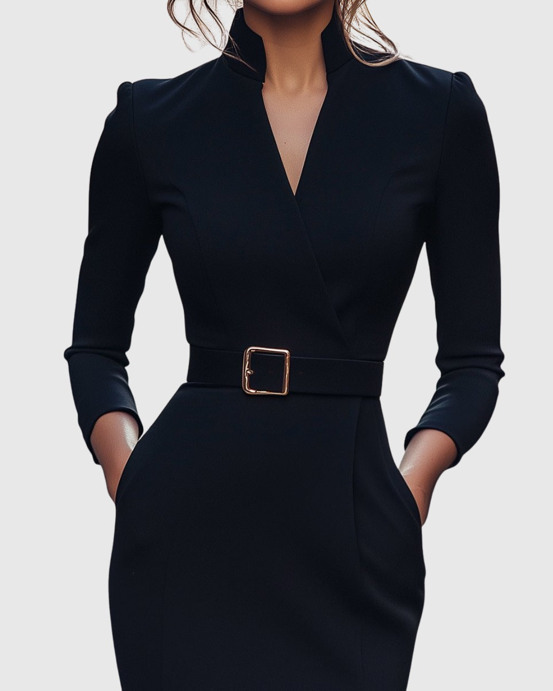 Eulalie | Women's Cocktail Dresses Bodycon Midi Long Sleeve