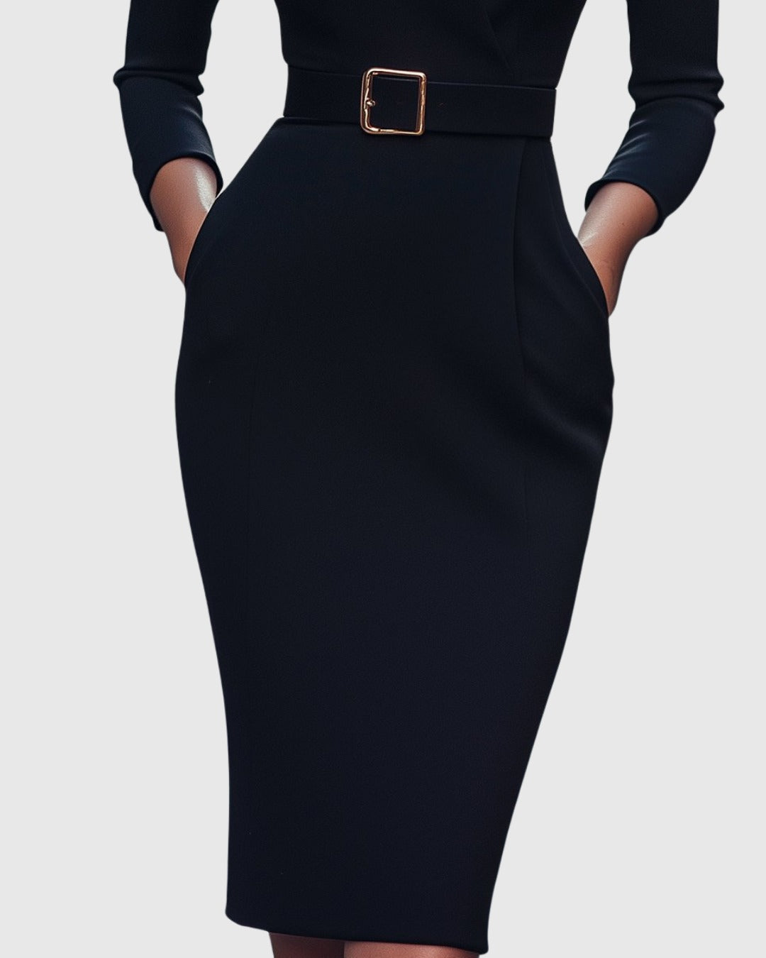 Eulalie | Women's Cocktail Dresses Bodycon Midi Long Sleeve