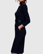 Eulalie | Women's Cocktail Dresses Bodycon Midi Long Sleeve