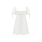 Esmee | Floral Square Neck Babydoll Mini Dress