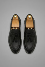 Valentin | Woven Tassel Slip On Loafers For Smart Casual Wear