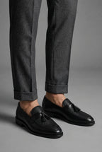 Valentin | Woven Tassel Slip On Loafers For Smart Casual Wear