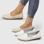 Romilly | Women's Perforated Flat Shoes