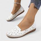 Romilly | Women's Perforated Flat Shoes