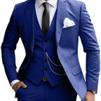 Ivan | Men 3-Piece Tailored Wedding Suit Single Breasted Formal