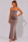 Sidonie | Strapless Ball Gown Wedding Dress Corset Maxi