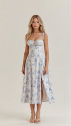 Evangeline | Forever Unique Dresses With Tailored Waist Detail