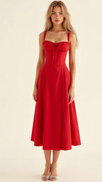 Evangeline | Forever Unique Dresses With Tailored Waist Detail