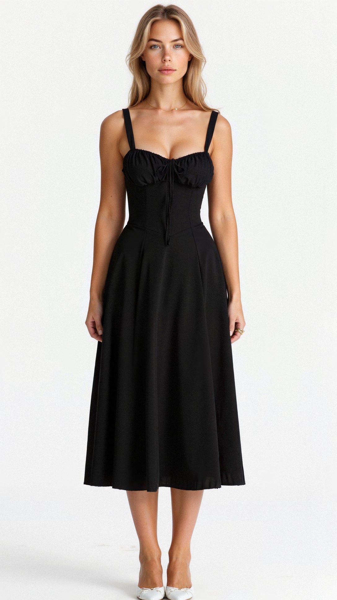 Evangeline | Forever Unique Dresses With Tailored Waist Detail