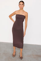 Liliana | Leopard Print Mesh Ruched Bodycon Dress With Slip