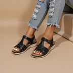 Honorine | Women's Arch Support Walking Sandals With Contoured Footbed