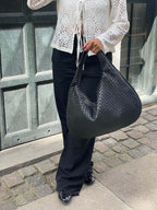 Sidonie | Oversized Handwoven Tote Bag For Work & Weekend