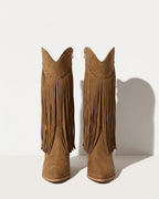 Violaine | Soft Leather Wide Fit Extra Calf Thigh High Ankle Boots — voorkant