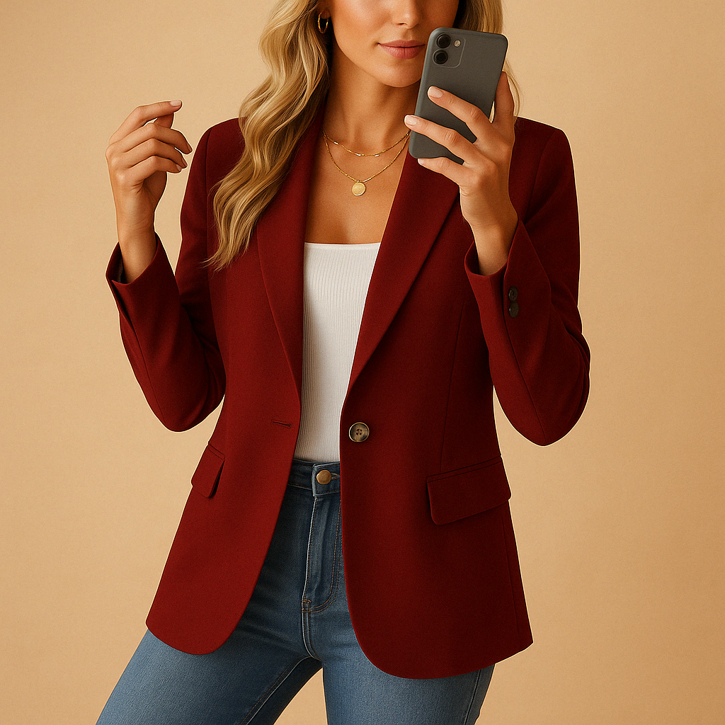 Oceane | Black Tie Attire Tailored Blazer for Women
