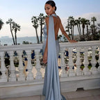 Cordelia | Draped One Shoulder Bodycon Maxi Dress