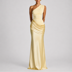 Manon | Elegant One Shoulder Maxi Dresses For Women Occasions
