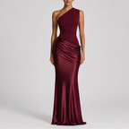 Manon | Elegant One Shoulder Maxi Dresses For Women Occasions