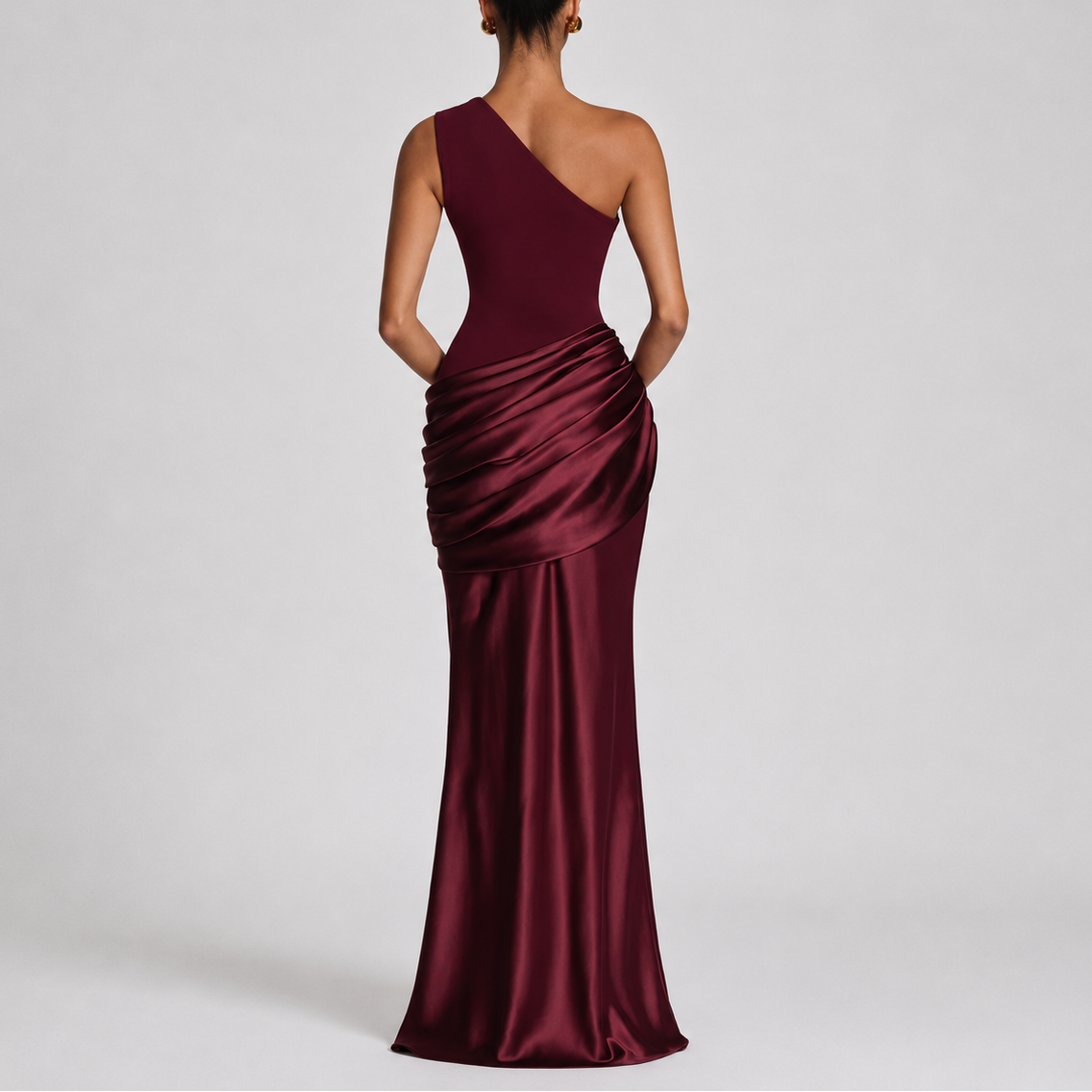 Manon | Elegant One Shoulder Maxi Dresses For Women Occasions