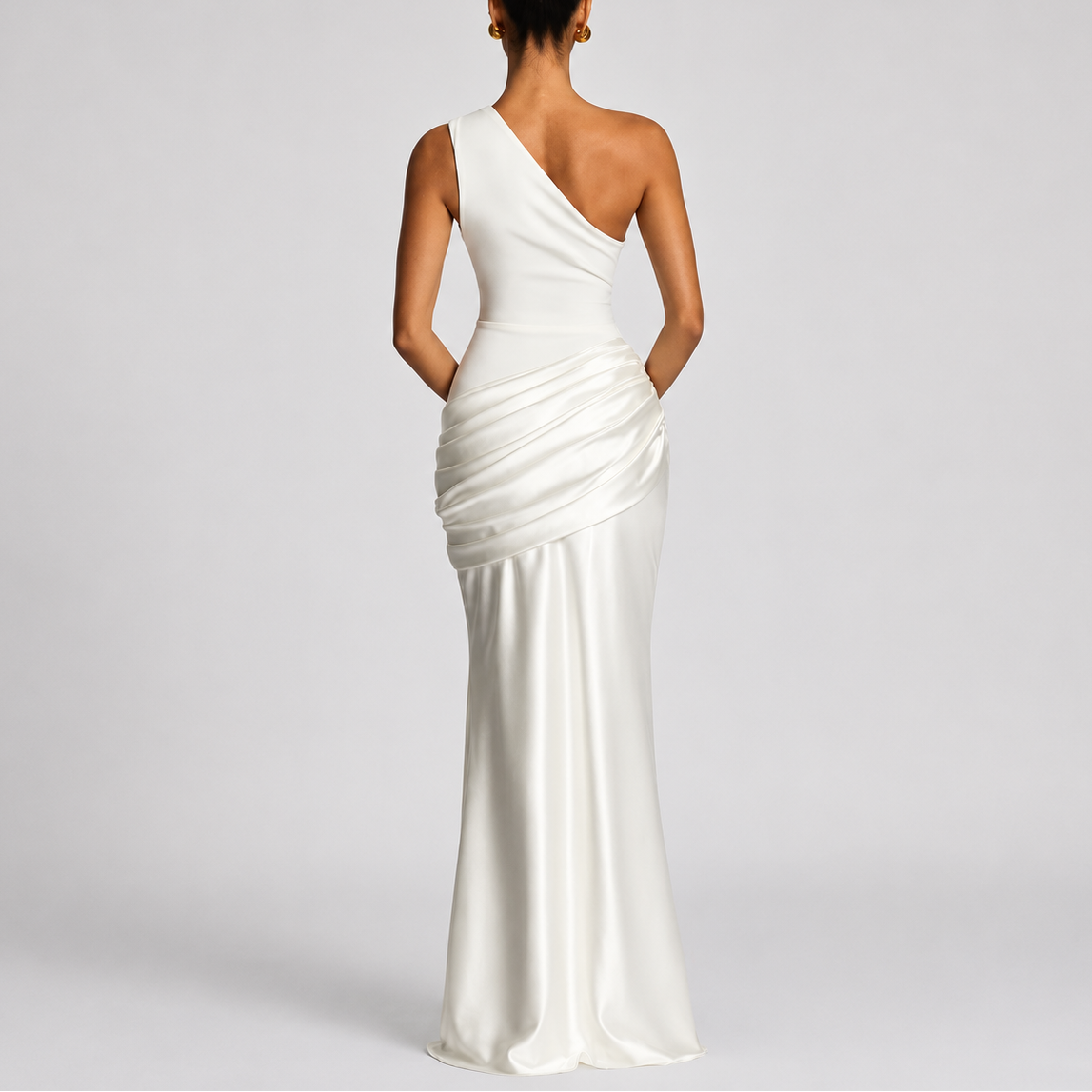 Manon | Elegant One Shoulder Maxi Dresses For Women Occasions