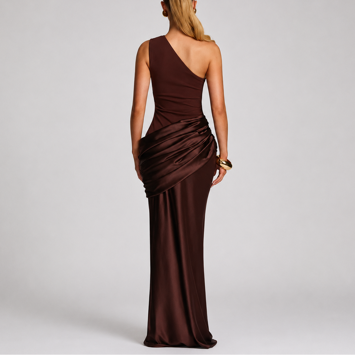 Manon | Elegant One Shoulder Maxi Dresses For Women Occasions
