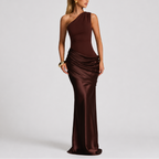 Manon | Elegant One Shoulder Maxi Dresses For Women Occasions
