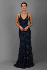 Constance | Sequin Embellishment Bodycon Evening Maxi Dress