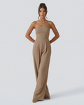 Constance | Strapless Wide Leg Jumpsuit Formal Occasion