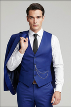 Ivan | Men 3-Piece Tailored Wedding Suit Single Breasted Formal