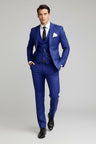 Ivan | Men 3-Piece Tailored Wedding Suit Single Breasted Formal