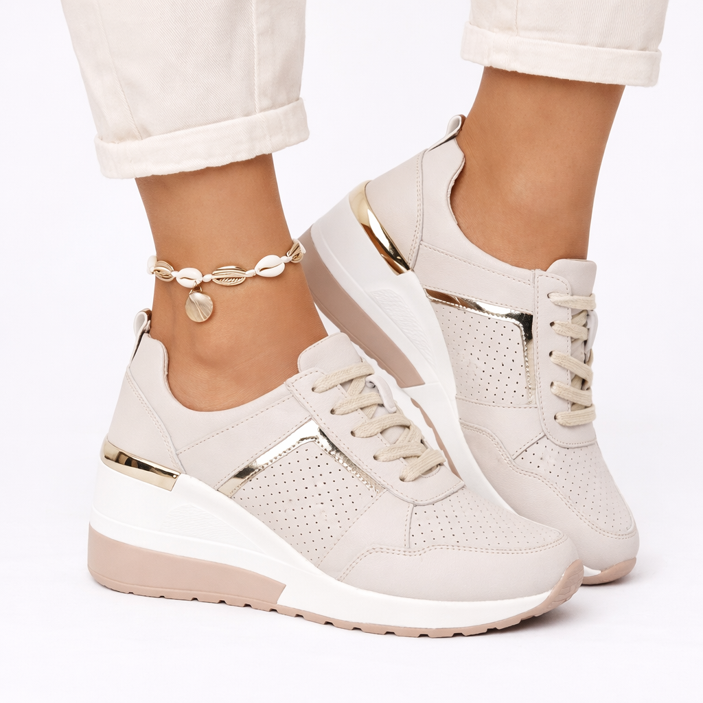 Josephine | Supportive Fit Everyday Comfort Wedge Trainers