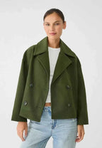 Giselle | Fitted Short Jacket In Tailored City Style