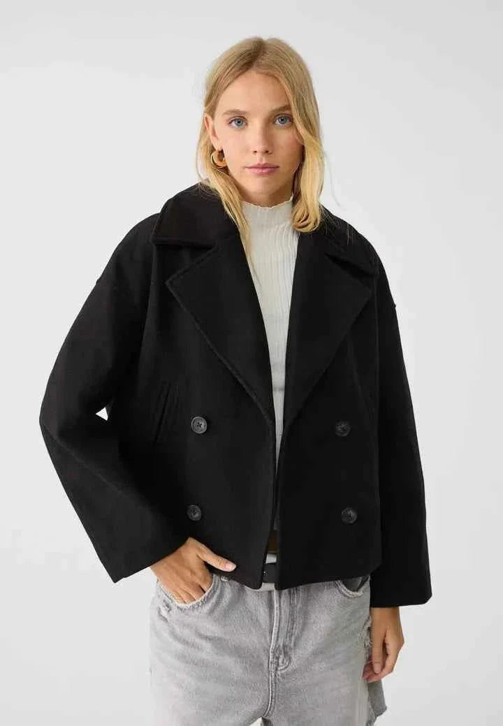 Giselle | Fitted Short Jacket In Tailored City Style