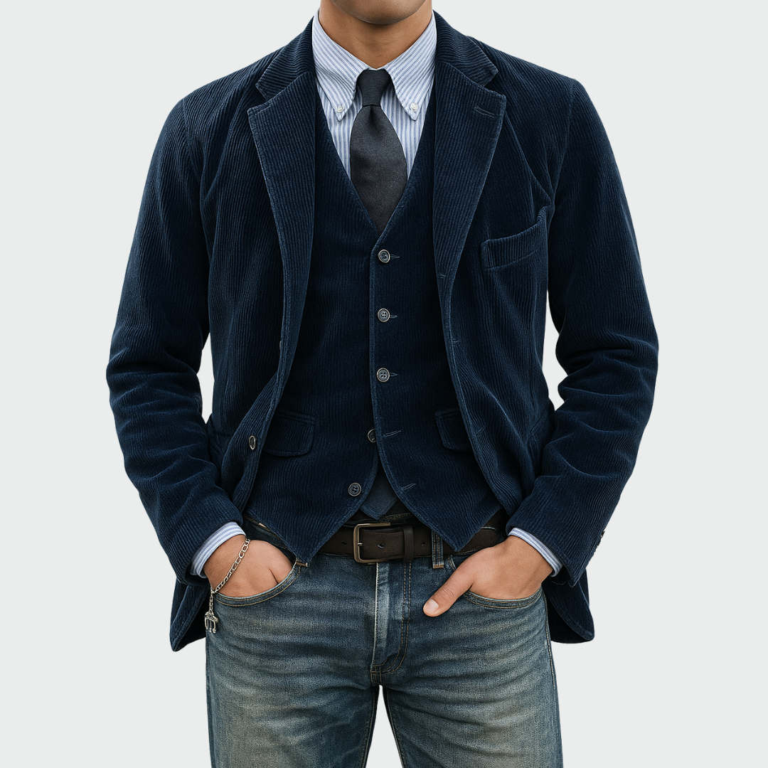 Lucan | Men Blazer 2-Piece Vest Set Elegant Formal Occasion